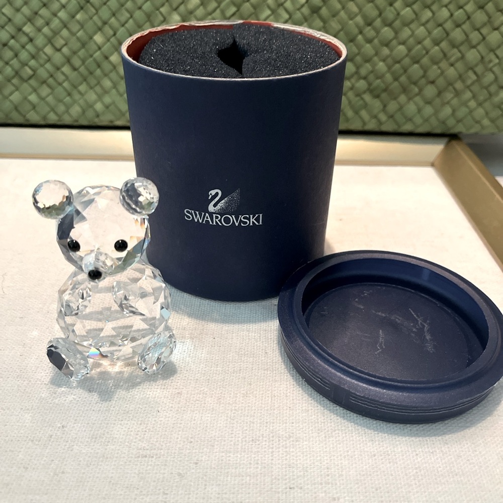Swarovski Crystal Bear Figurine